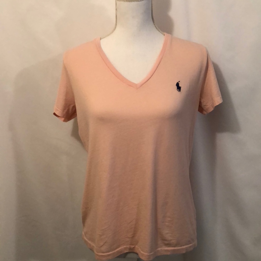 Polo Ralph Lauren Tee peach cotton